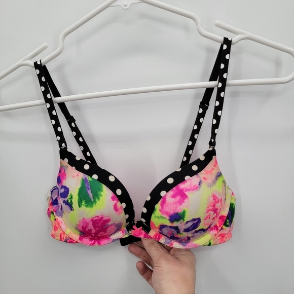 Pink Victoria's Secret Pink Campus Push-up Bra 34A - Picture 7 of 7